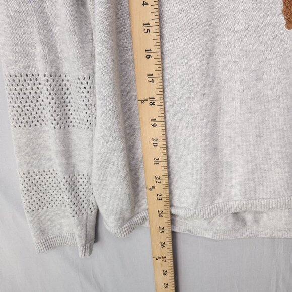 Lisa Todd Sweater Size Large Lickety Split Ice Cream Rhinestone Embellished - Picture 10 of 16